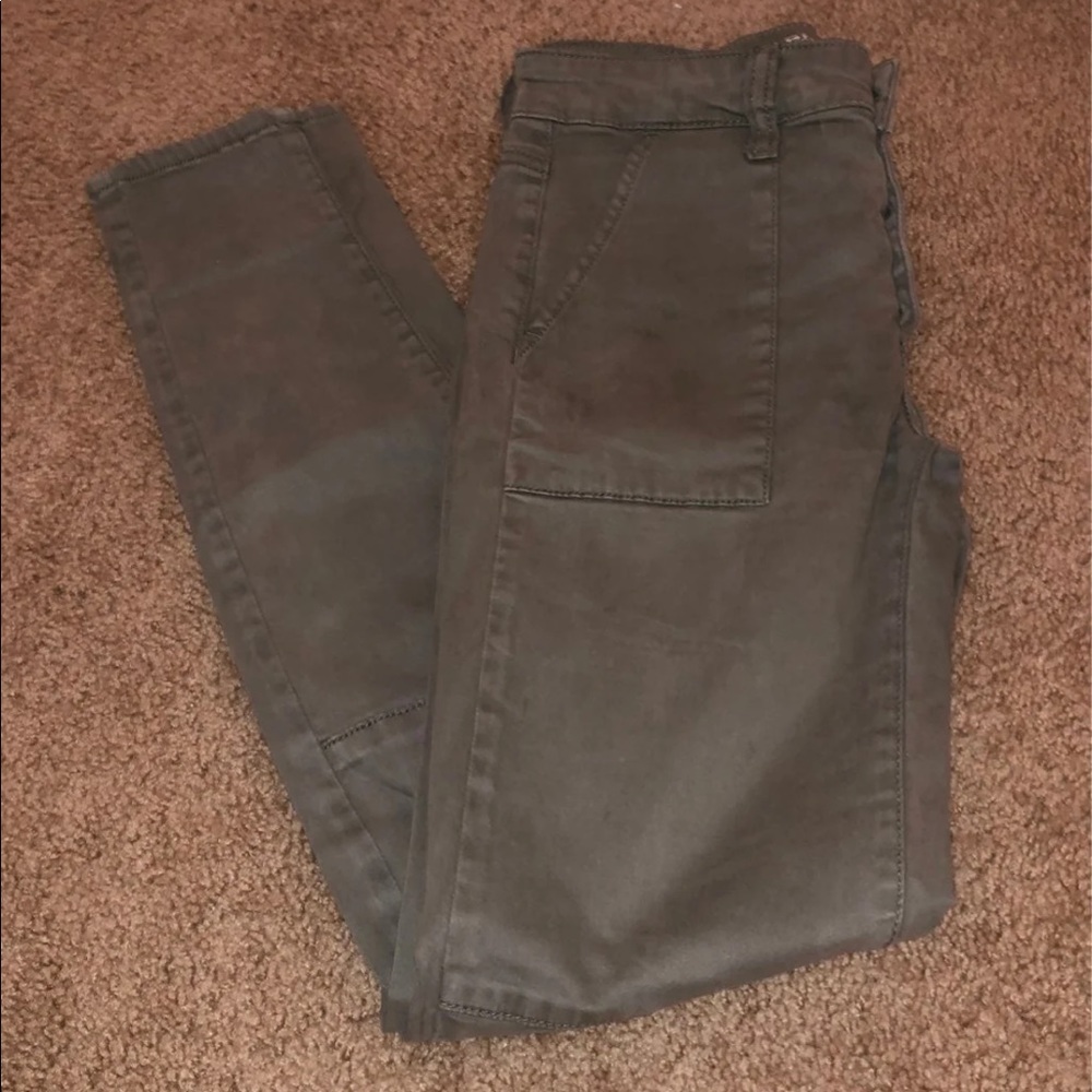 Green jeans